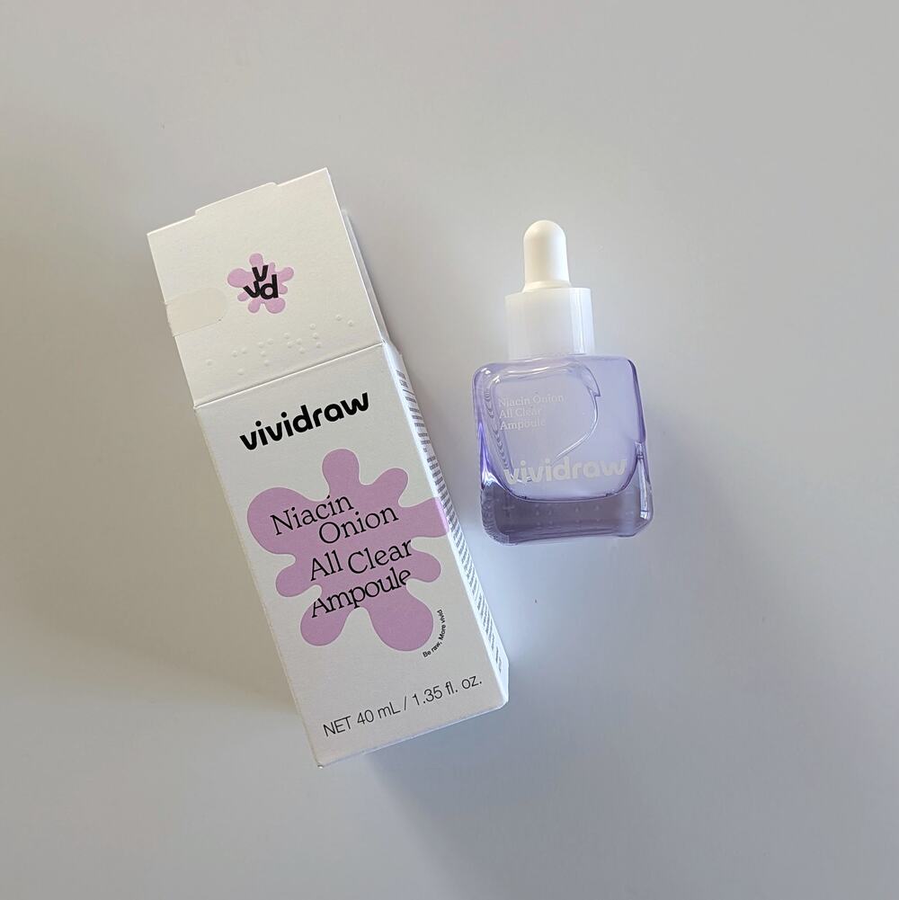 Vividraw Niacin Onion All Clear Ampoule 1.35 oz (full size)